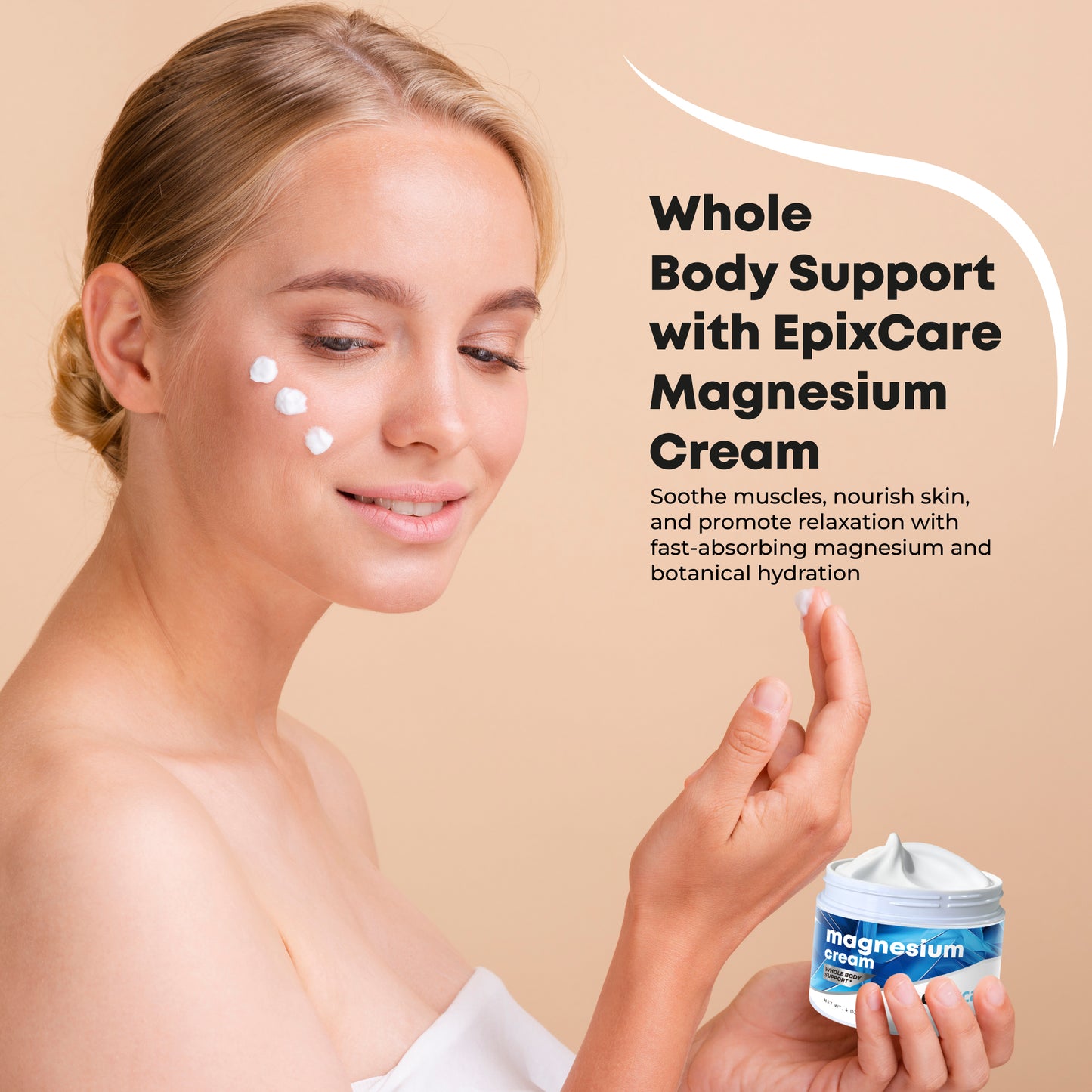 Magnesium Cream for Neuropathy Nighttime Relaxation