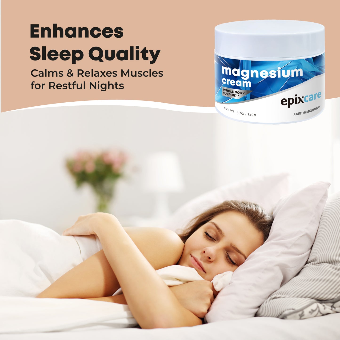 Magnesium Cream for Neuropathy Nighttime Relaxation