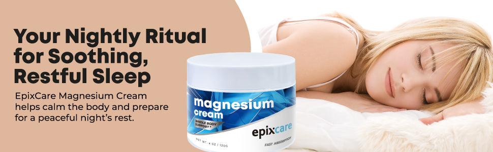 Magnesium Cream for Neuropathy Nighttime Relaxation
