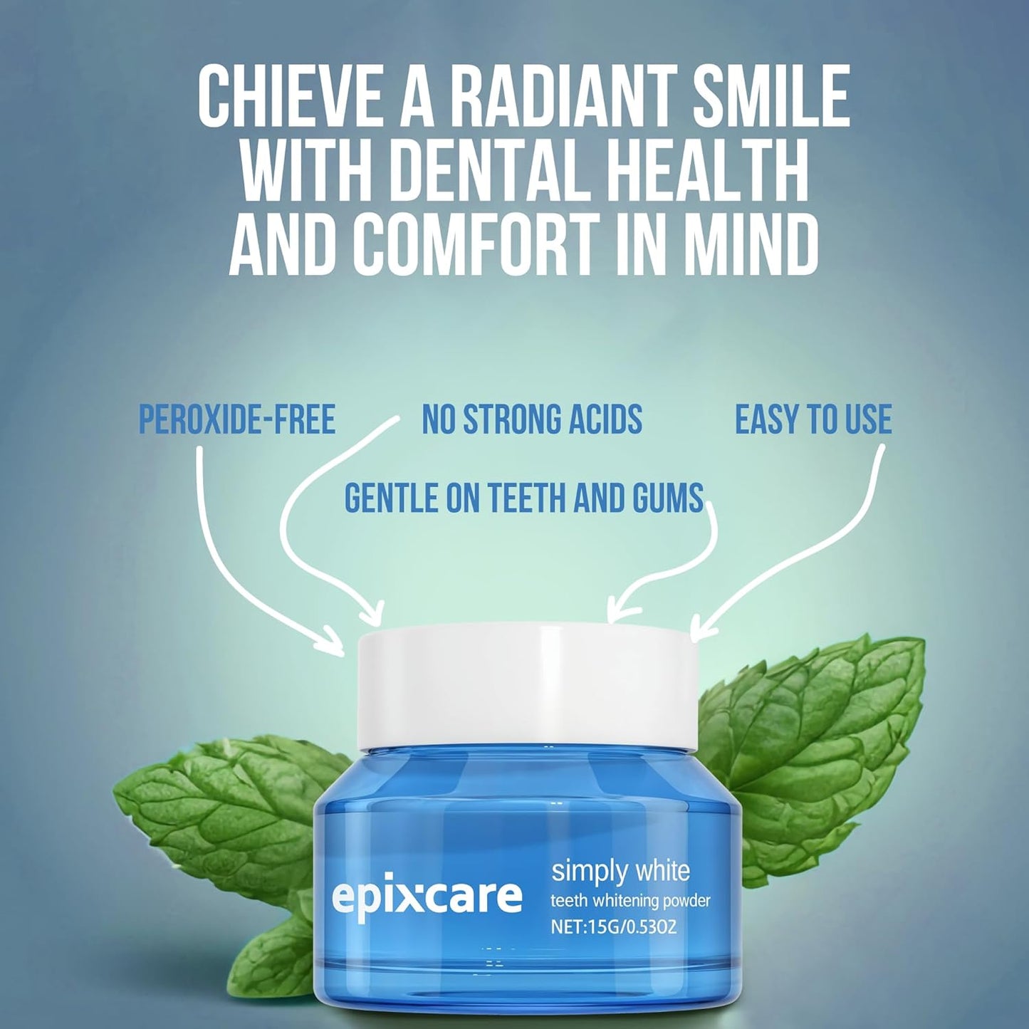 Magic Teeth Whitening Remineralizing Powder