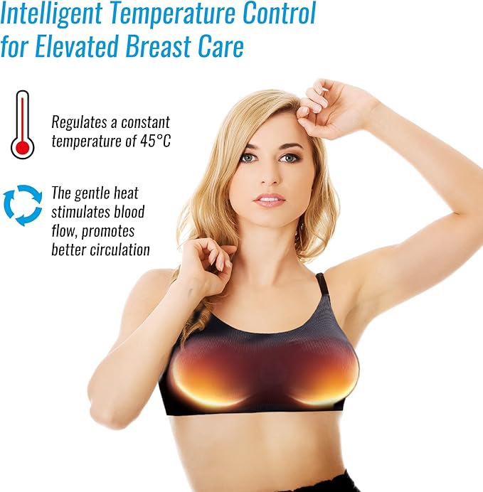 Heated Breast Massager Bra