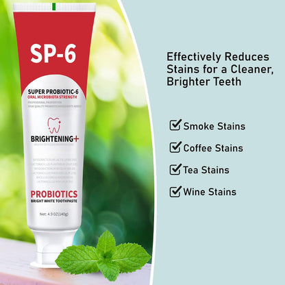 SP-6 Probiotic Whitening Toothpaste (2-pack)