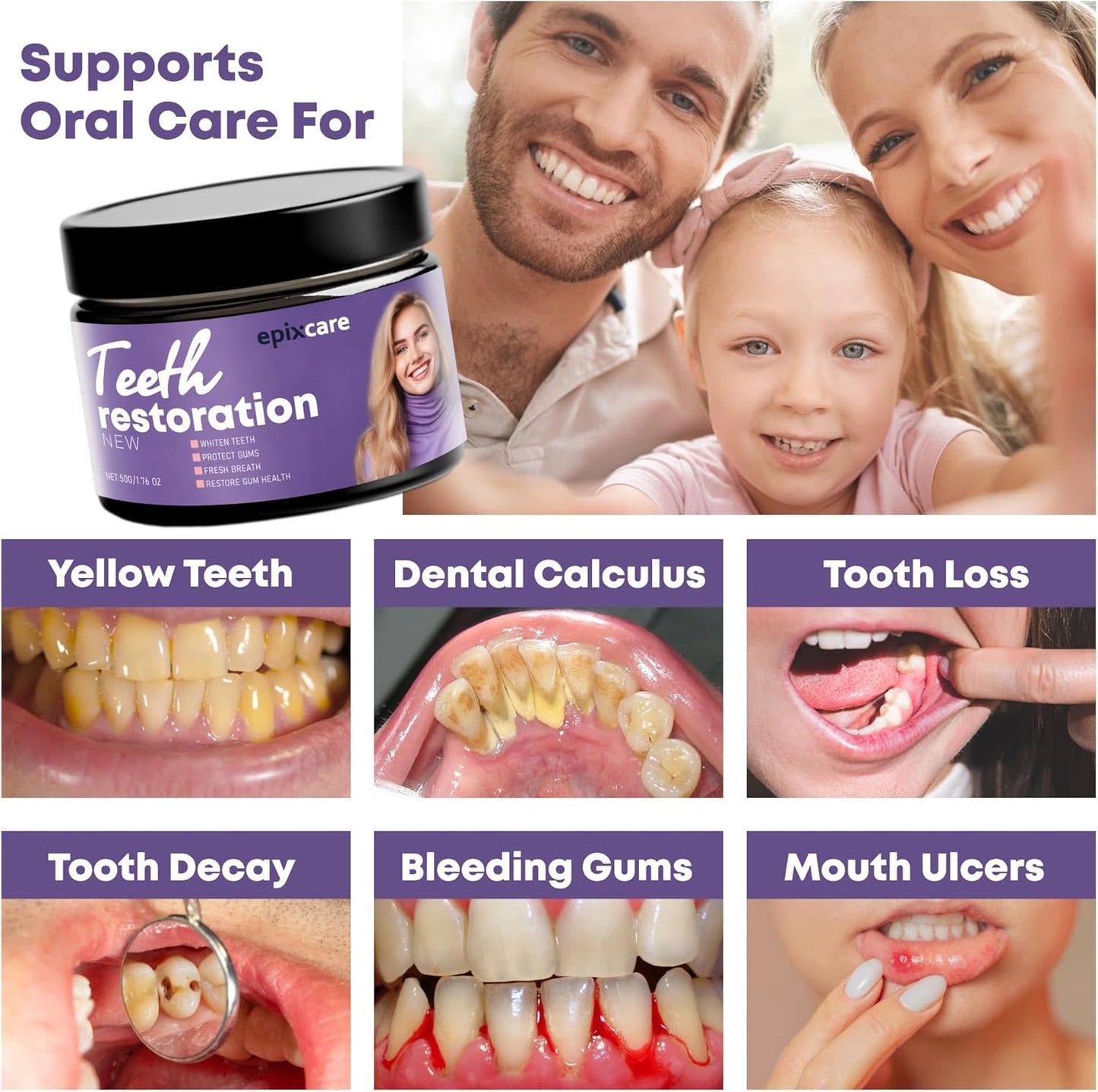 Teeth Restoration Mineral Powder
