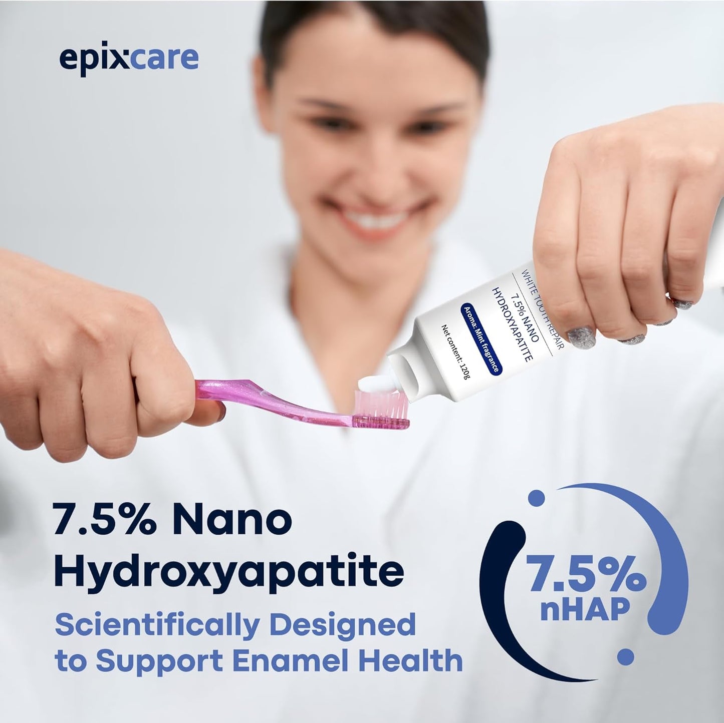 7.5% Nano Hydroxyapatite Toothpaste