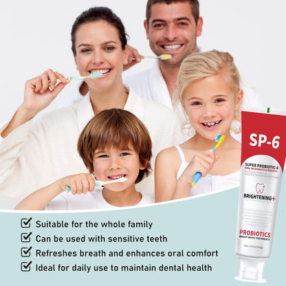 SP-6 Probiotic Whitening Toothpaste (2-pack)
