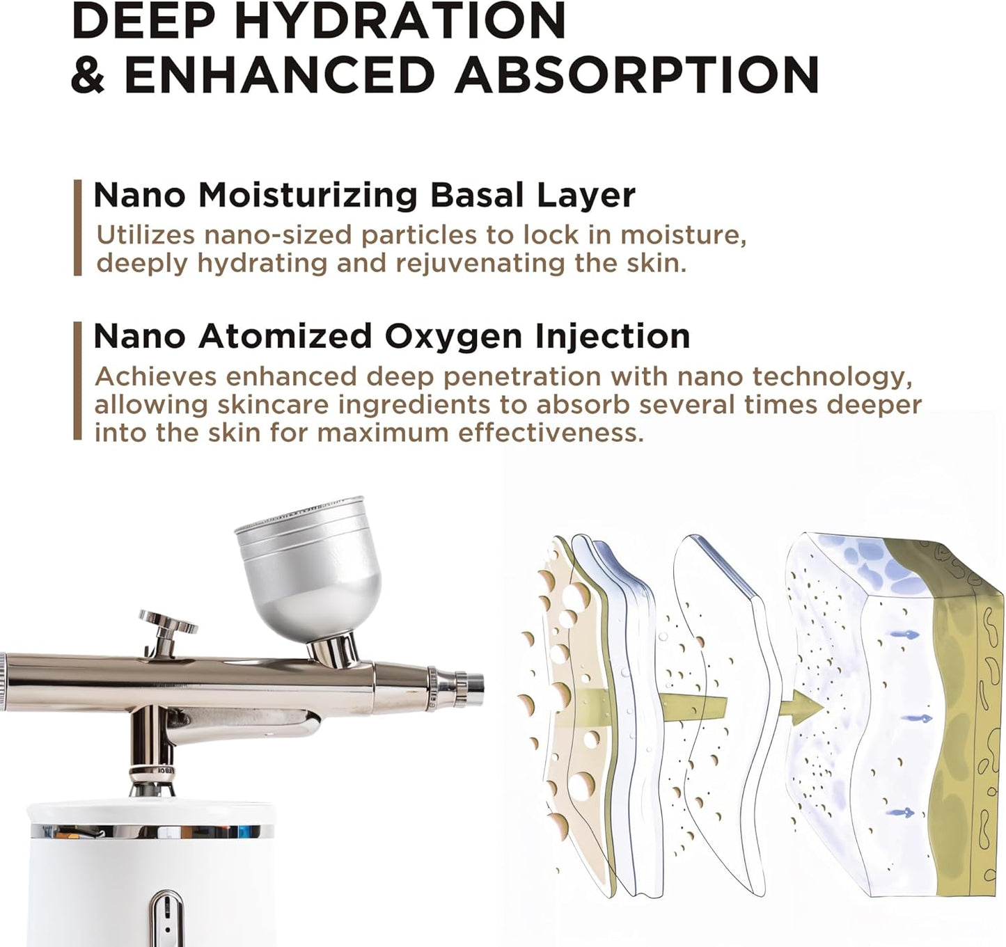 Facial Oxygen Spray Machine