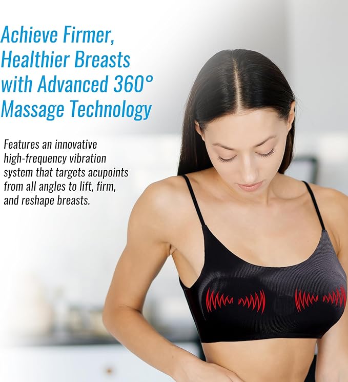 Heated Breast Massager Bra