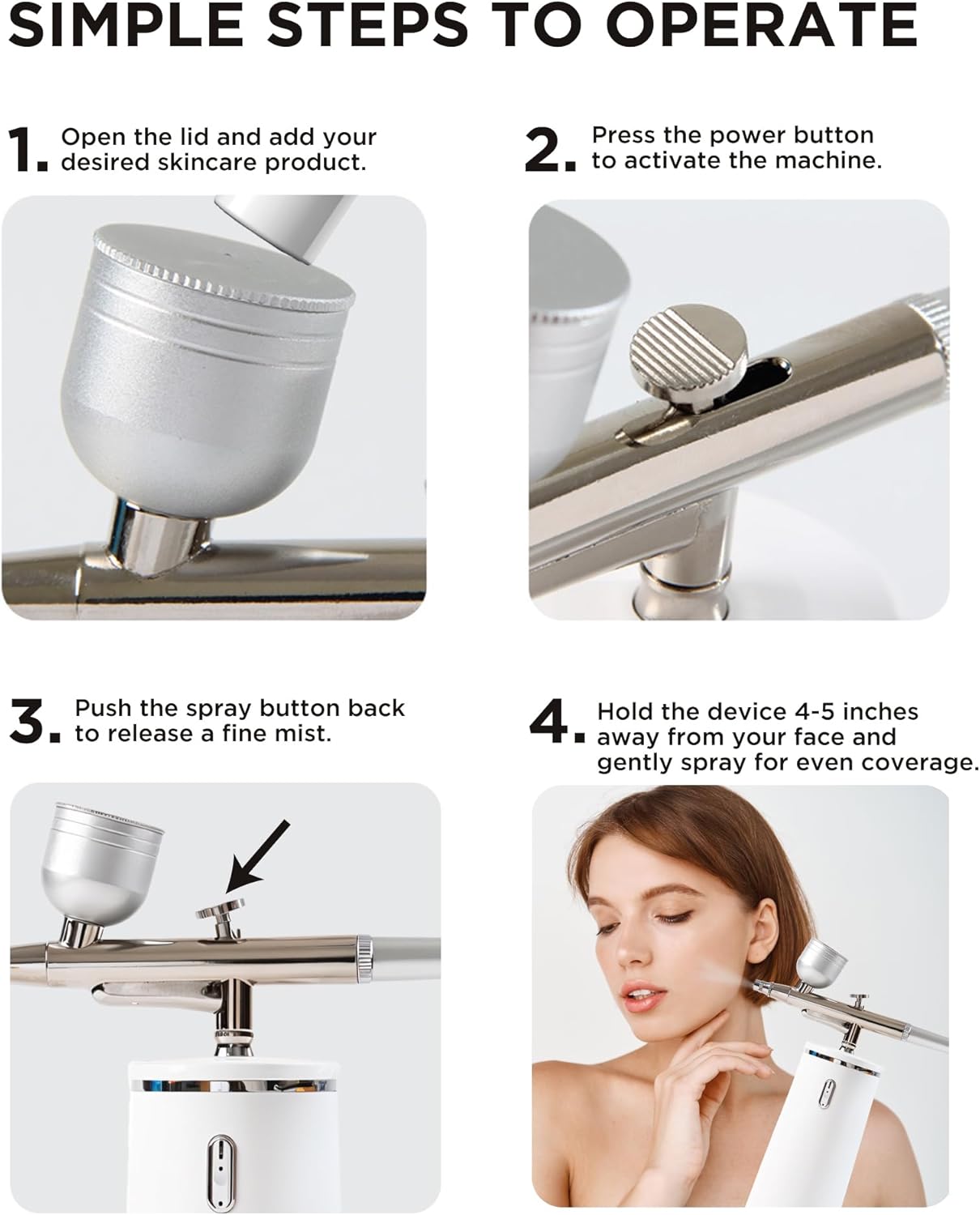 Facial Oxygen Spray Machine