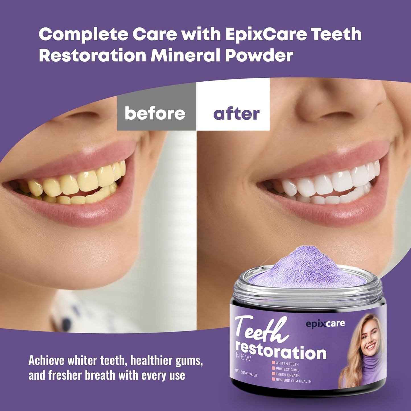Teeth Restoration Mineral Powder