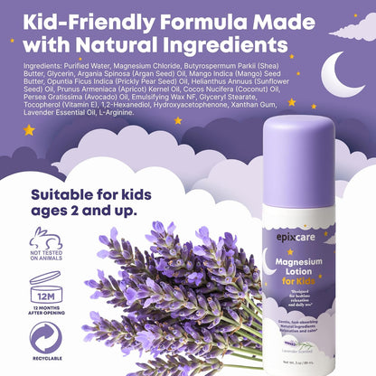 Magnesium Lotion for Kids