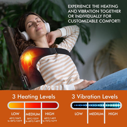 Shoulder Heating Pad with Massage