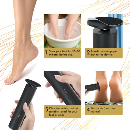 Electric Foot File Callus Remover